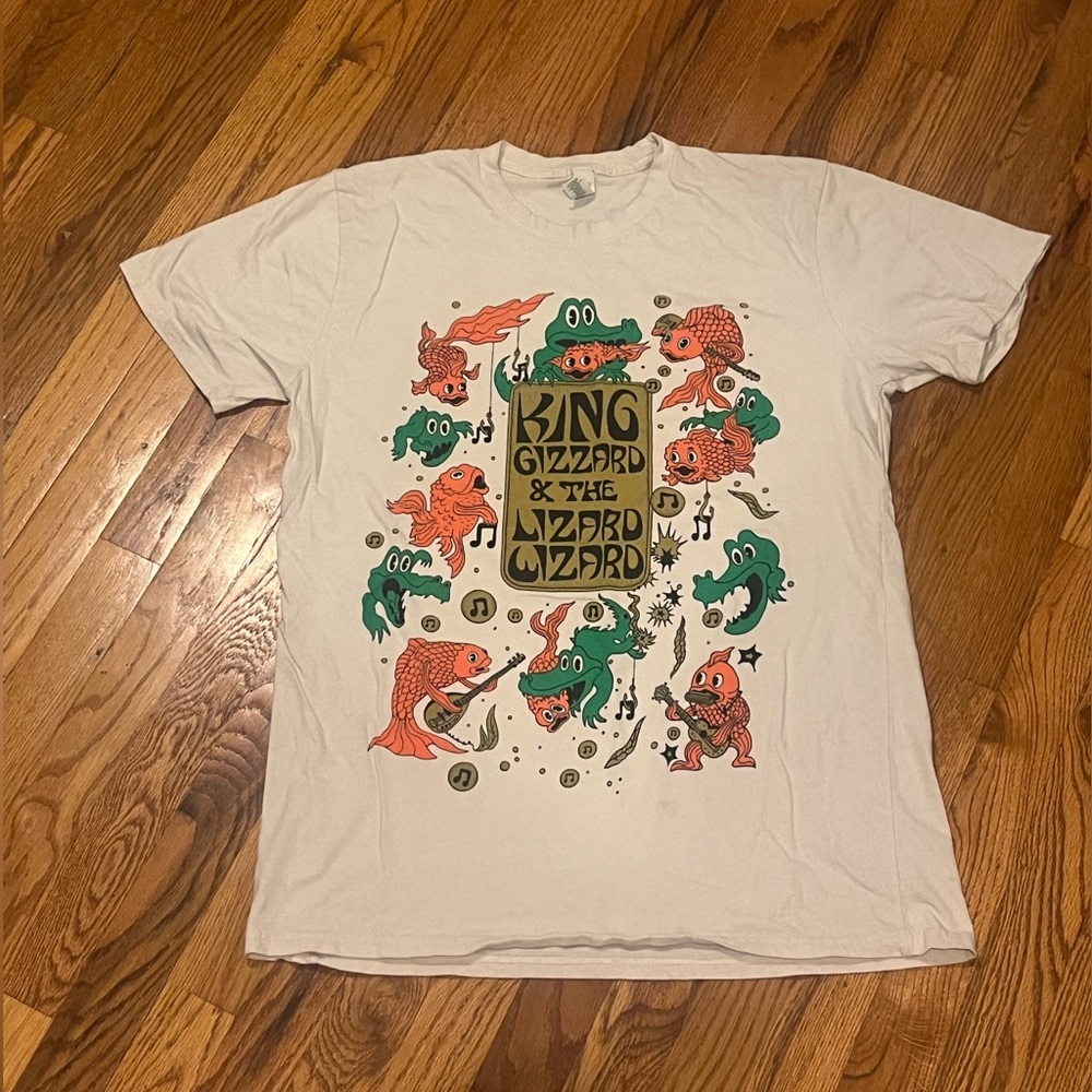 King Gizzard & The Lizard Wizard Official Tour T-Shirt - Large